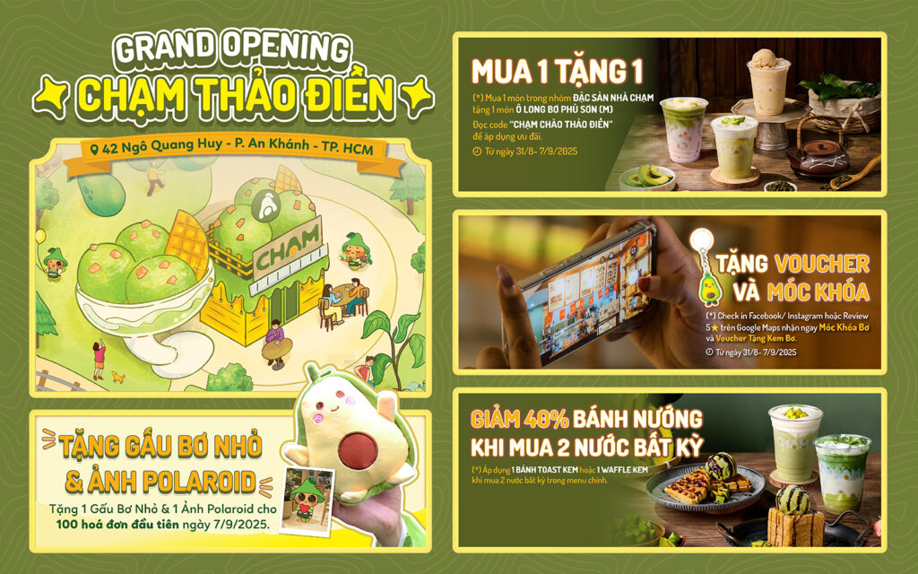 CHẠM Thảo Điền Grand Opening