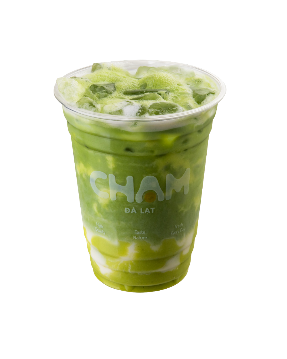 avocado matcha latte